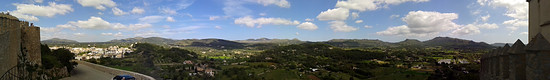 Panorama über Arta´