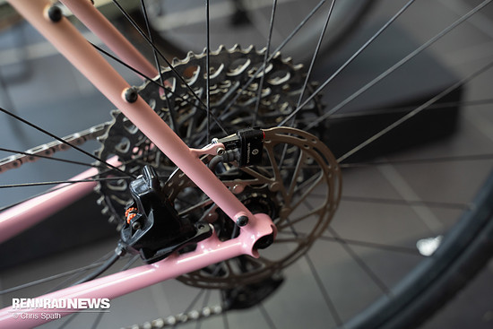 Sowas gibt es nur im Custom Rahmenbau.