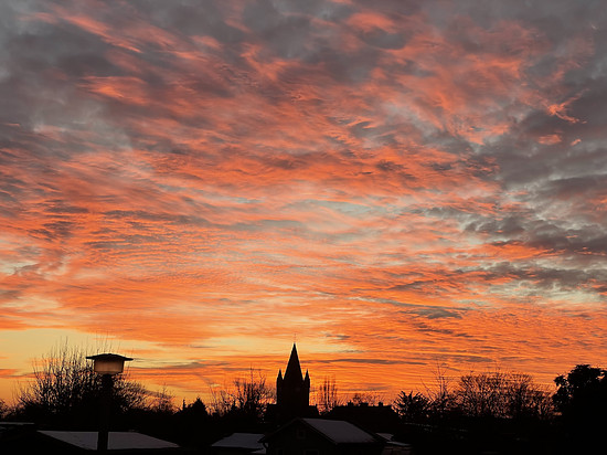 Die Fahrt zur/von Arbeit ist immer schön