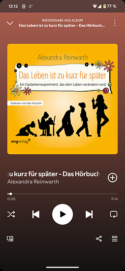Indoor- Bike mit Hörbuch...besser als nix draußen
