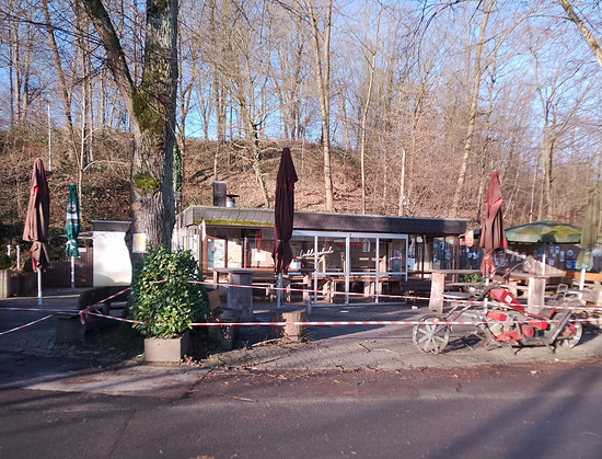 meine Verpflegungstation ist noch im Winterschlaf