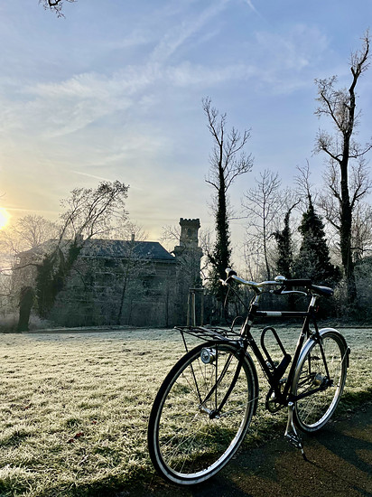 Durch den Heine Park zur Arbeit …
