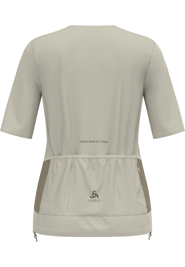 Women's Explorer Chill-Tec Cargo-Kurzarmshirt - Back - Agate Gray