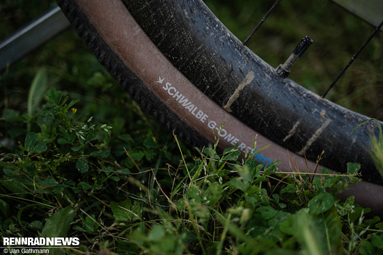Schwalbe G-One RS Pro-Bereifung.