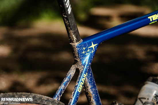 Auch die Sterne hatte das Rallye-Fahrzeug.