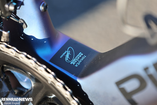 Zum Einsatz kommen Carbonfasern von Toray.