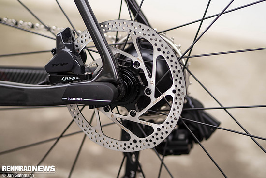 Fading war mit den 160 mm Disc-Rotoren des Testrades kein Thema.