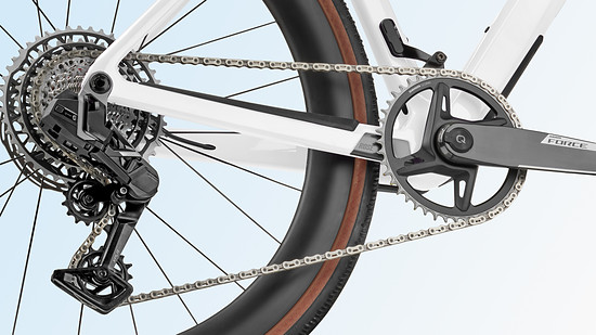 Das Rose Backroad FF erhielt die komplette SRAM-Packung.