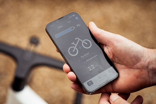 Die TQ App erfasst nicht nur den Akkustand und die Kilometer…