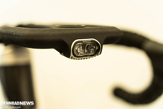 …integriert auch ein Licht.