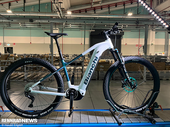 Das T-Tronik E-MTB ist ganz neu.