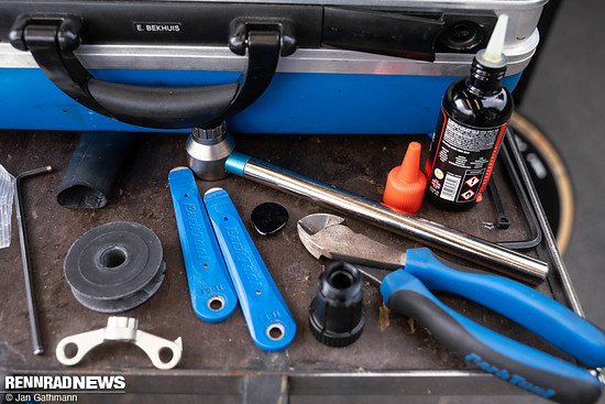 Solide Park Tools Reifenheber.