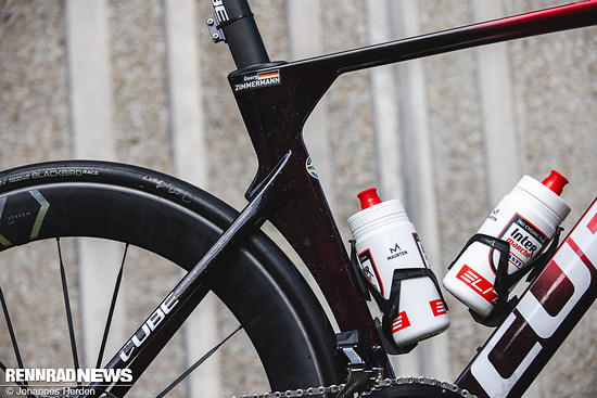 Auch das Litening C:68 X deckt den Reifen gezielt ab,.