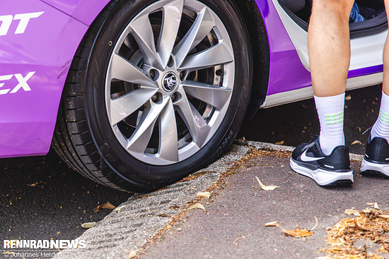 "Ja, fahrense mal weiter vor! So ist super!"