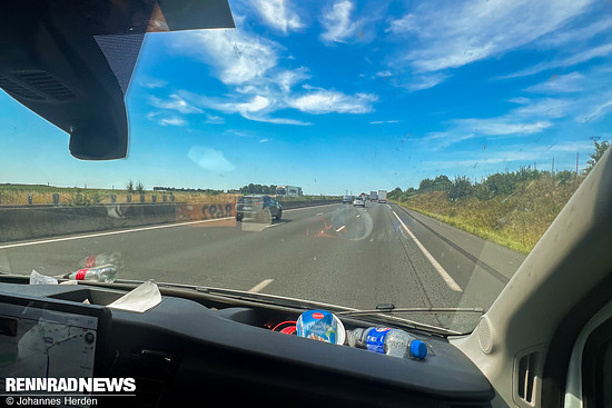 Diesen Blick hatten wir ziemlich häufig