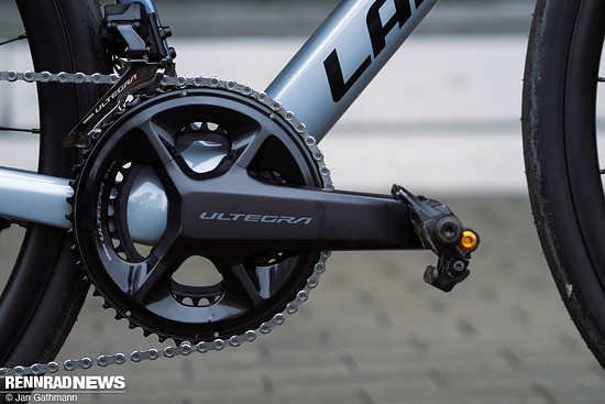 Das Schaltverhalten an der Ultegra-Kurbel ist vorbildlich.