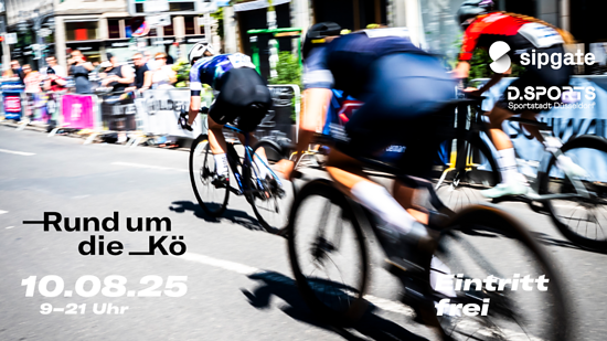 Rund um die Kö 2025 - am 10. August gehört die Königsallee den Radfahrer*innen...