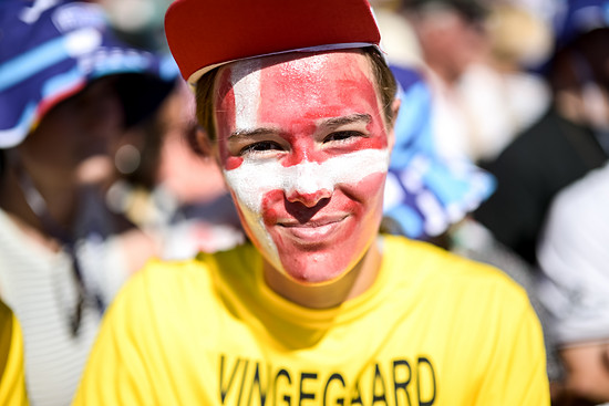 Vinegaards Fans ließen sich davon nicht entmutigen.