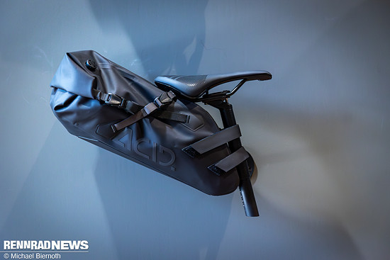 Neue, wasserdichte Satteltasche: die Acid Saddlebag der Pure Serie.