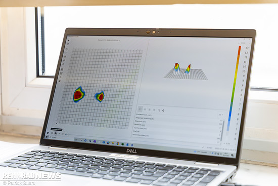 So kann die Wahl des Sattels sowie dessen Einstellung kontrolliert und optimiert werden.