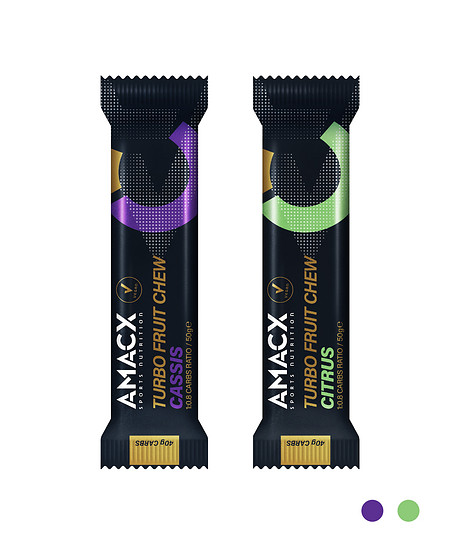 AMACX Turbo Fruit Chew mit 100mg Natrium