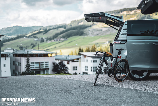 Als ich ankomme, ist der Camping-Platz schon voll