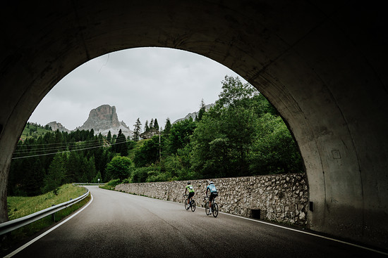 Das Wetter hielt lange durch; nur, wer zu langsam war, wurde geduscht