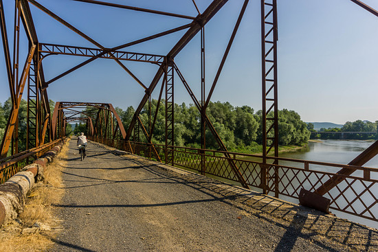 Brücke über den Murs bei Săcămaș
