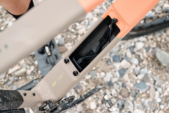 Der Kofferraum an Bord ist groß