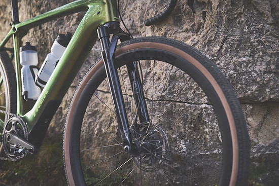 Am Top-Modell Trek Ceckpoint+ SL ist die Rudy XPLR Federgabel gleich mit an Bord.