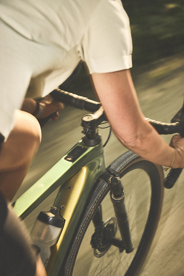 Am Top-Modell gibt es auch das neue, farbige TQ-Display im Oberrohr.