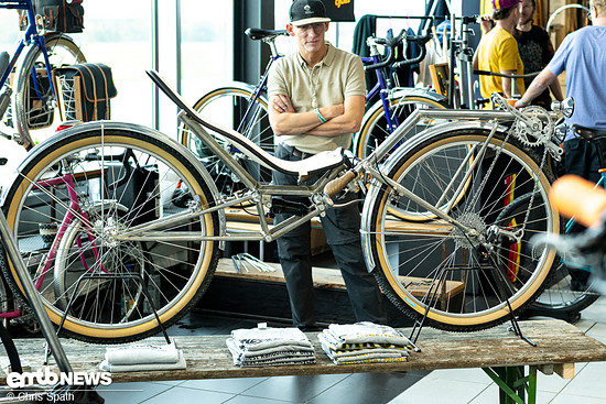 Da staunen sogar andere Rahmenbauer – das Liegerad von Meerglas hat vollkommen zurecht den "Best in Show" Award gewonnen.