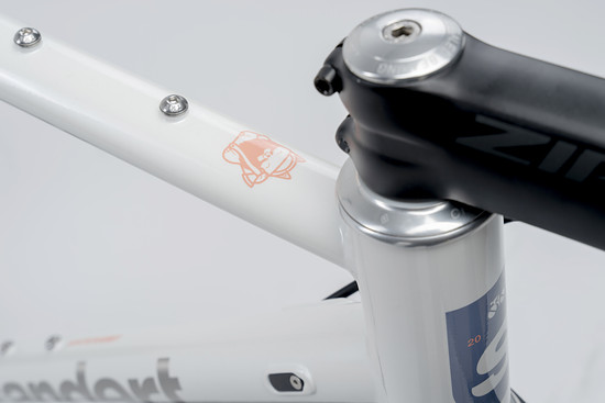 Lenker und Vorbau stammen aus dem Hause Zipp.