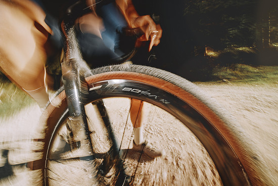 Auch ein neuer Gravel-Laufradsatz wurde präsentiert