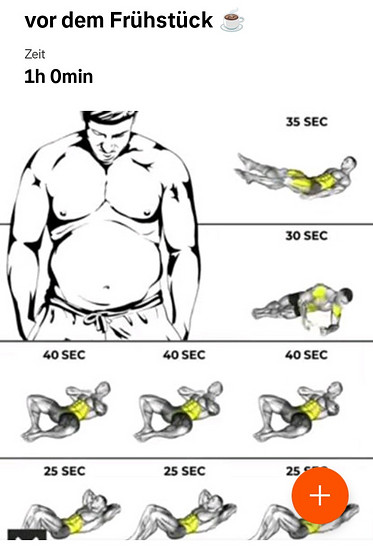 vor dem Frühstück ☕