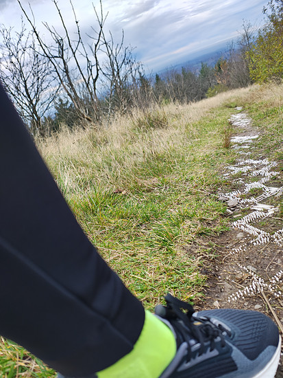 Taunustrippel Bergsprint
Runter und hoch. 
Mega Wind 7,5 Grad