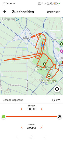 ChillRun (mangels Energiereserven nicht die 💯 geschafft 🤷🏼 egal)
7,7km statt 5,3 aber Strava hat GPS Signal verwirrt