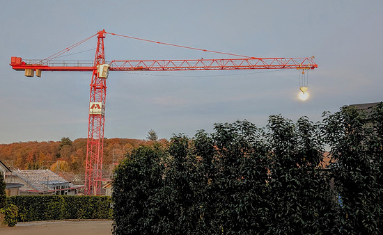 Mond am Haken 🌕😉