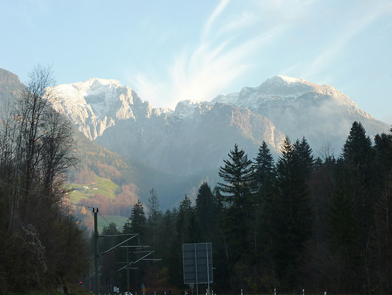 grvl: in caso di  nebbia – cercare il sole - rund um den untersberg
