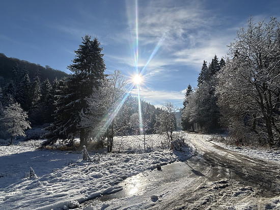 Sonne, Eis und Schnee