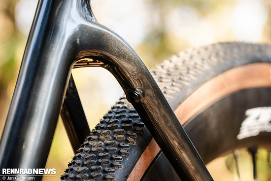 Auch an Schutzbleche ist gedacht.