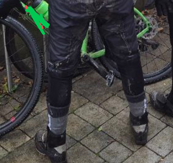 Crosser Tour mit Verein war alles dabei Waldwege Ackerwege, und das ganze bei 7 Grad und Nieselregen