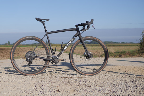Unser 2022er S-Works Crux Testrad.