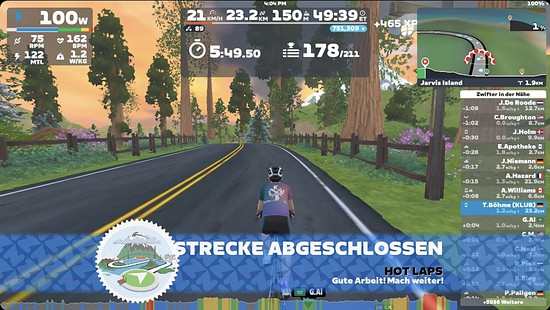 Zwift - Hot Laps in Watopia