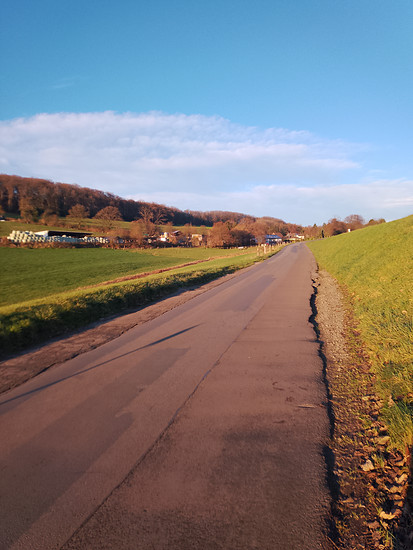 zwischen Sonnenaufgang und Sonnenuntergang