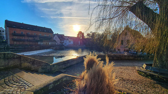 Radrunde nach Lauf/Pegnitz  mit Erledigungen