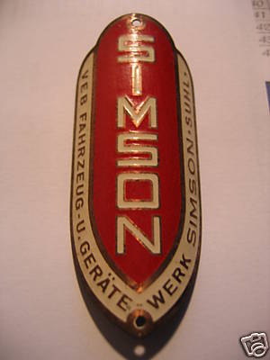 von Hand aufbereitetes Steuerkopfschild