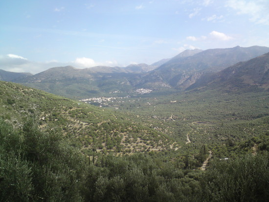 Blick auf Avdou und Gonies