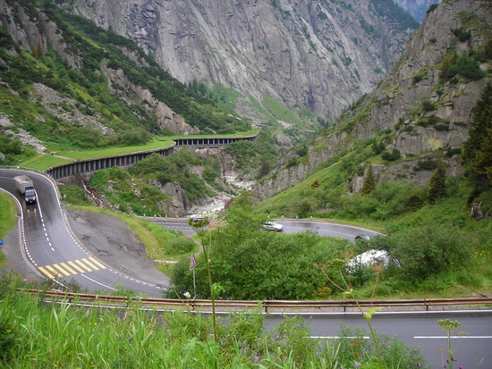 auf den weg nach Andermatt