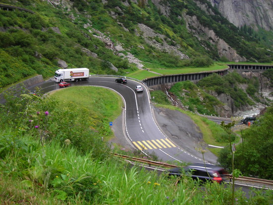 weg nach Andermatt